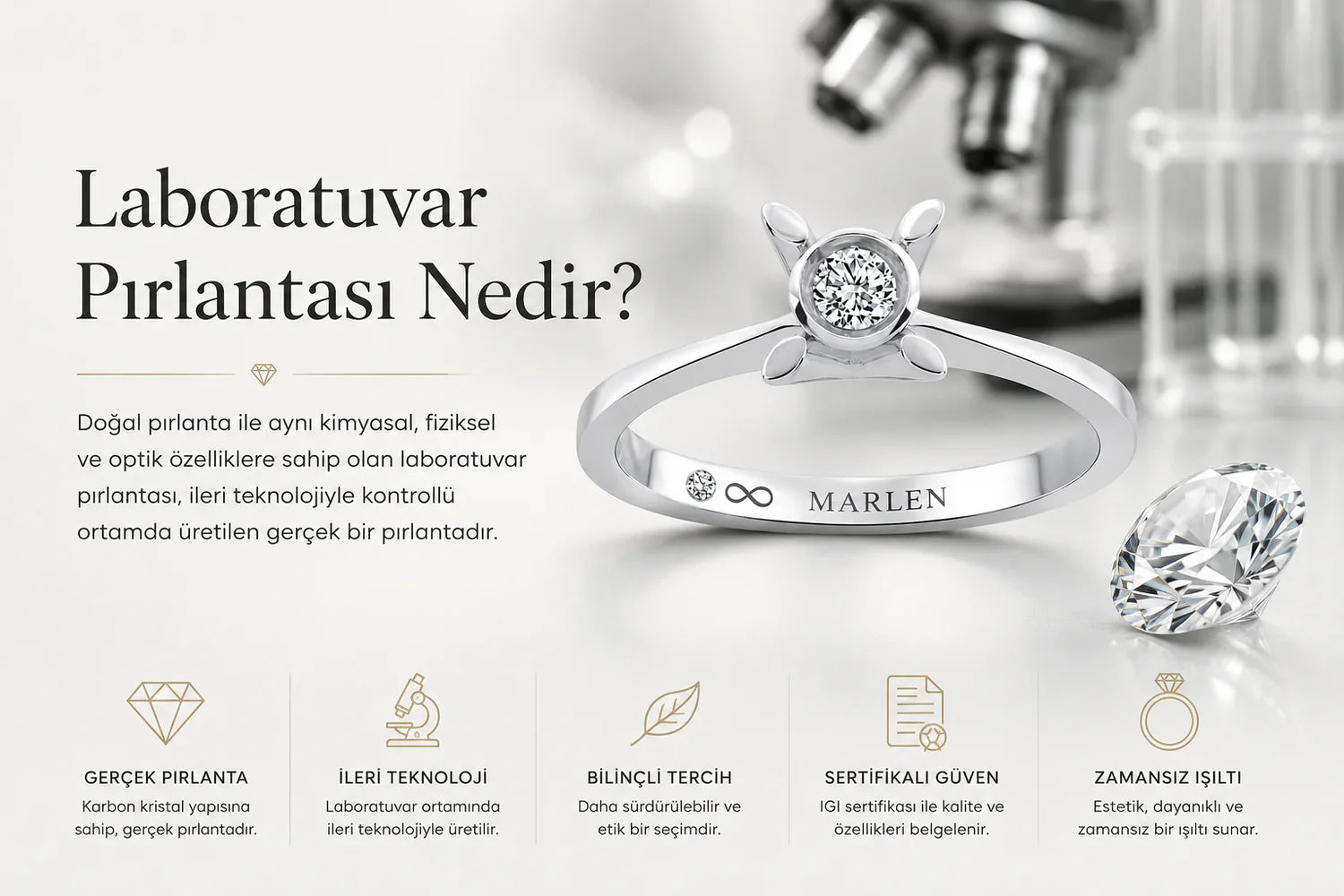 Laboratuvar Pırlantası Nasıl Anlaşılır?